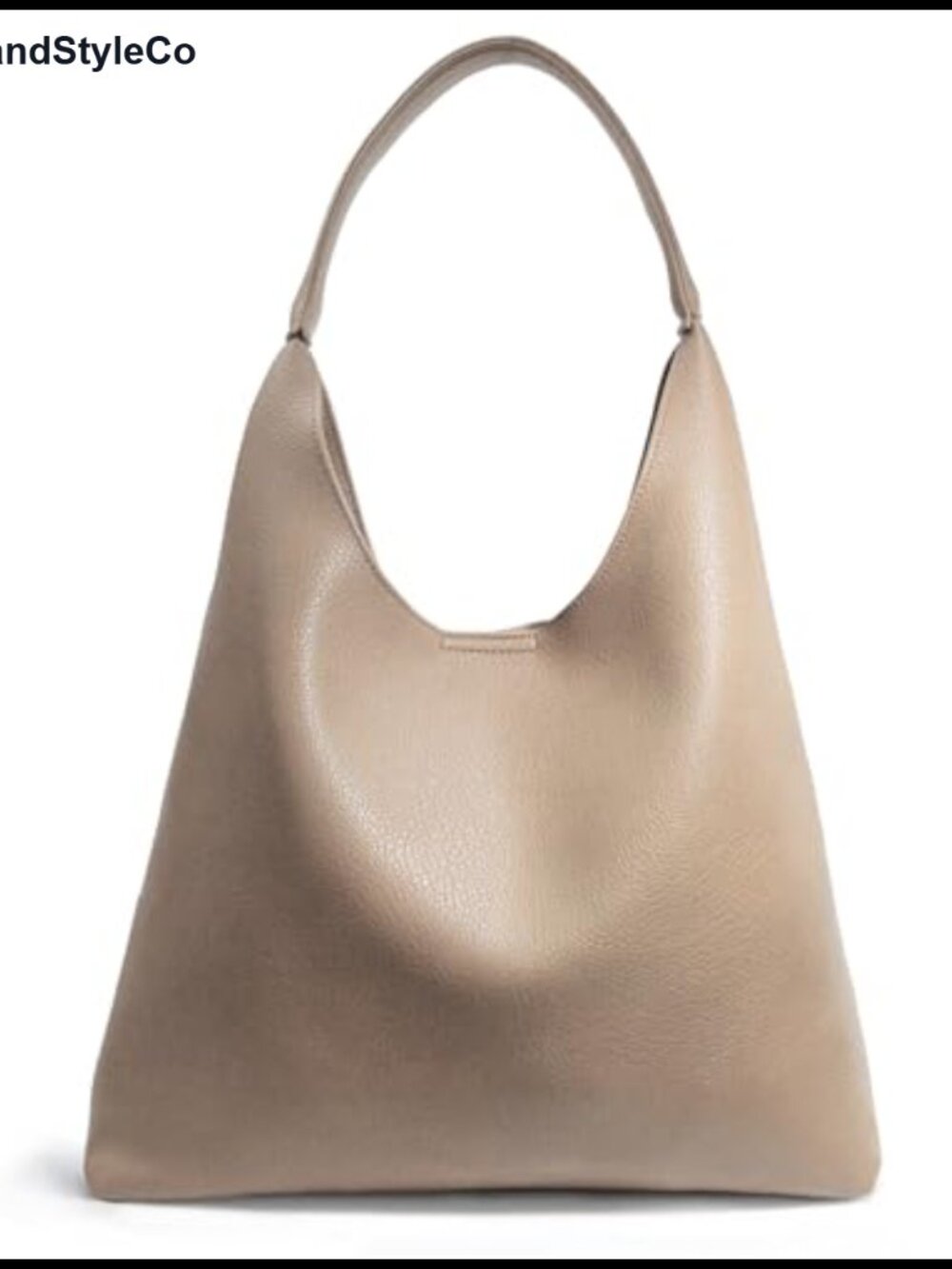 Women's Slouchy Hobo Vegan Leather Shoulder Bag Tote Purse